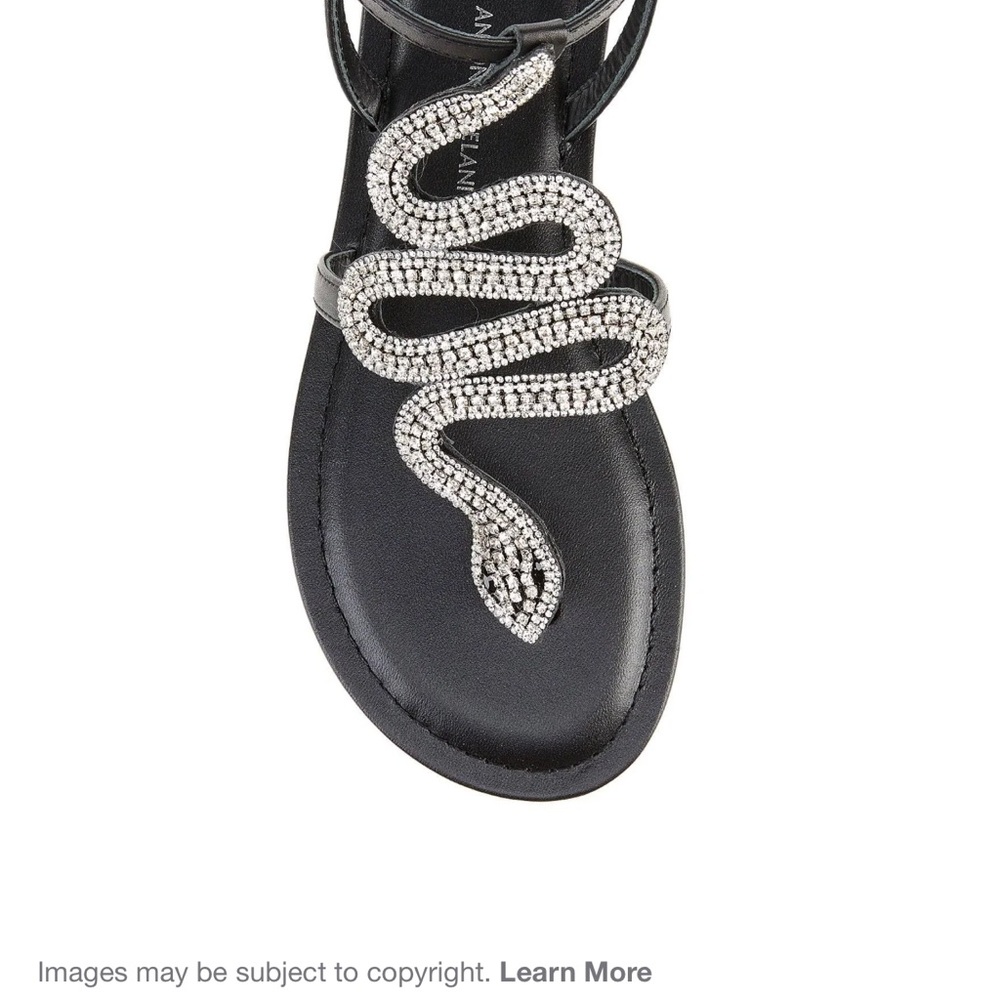 Rhinestone Snake Sandals Women’s Size 10